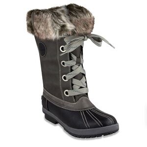 NEW London Fog Fur Boots